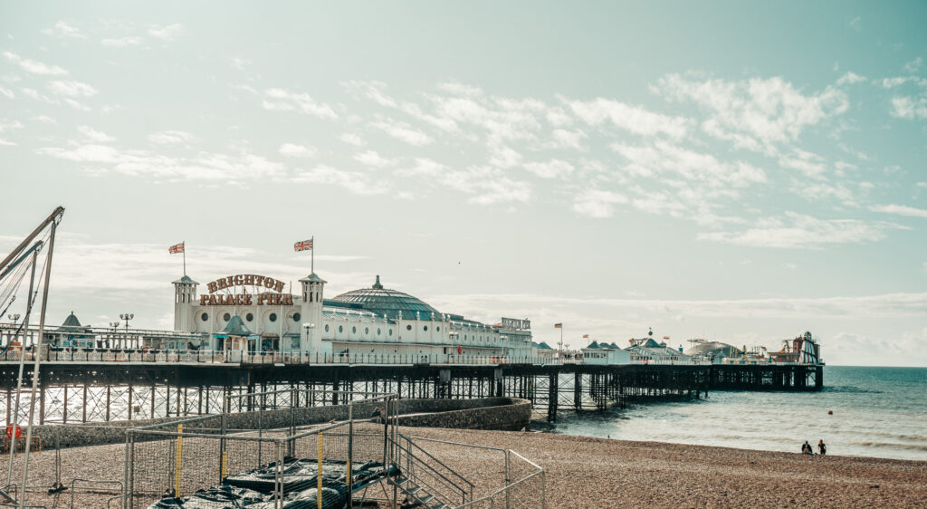 Dogs on Brighton Pier