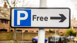 Where to find free parking in Hove